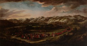 La procesión de embajadores